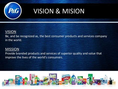 p&g vision and mission